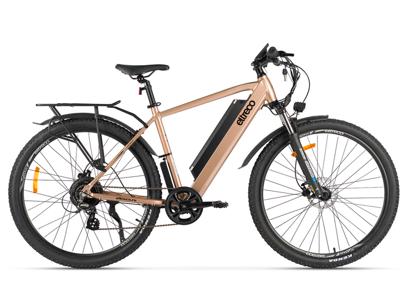 Электровелосипед Eltreco Ultra Max GT (темно-золотой глянец)