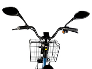 Электровелосипед Eltreco Porter Fat 700 (серебристый матовый)