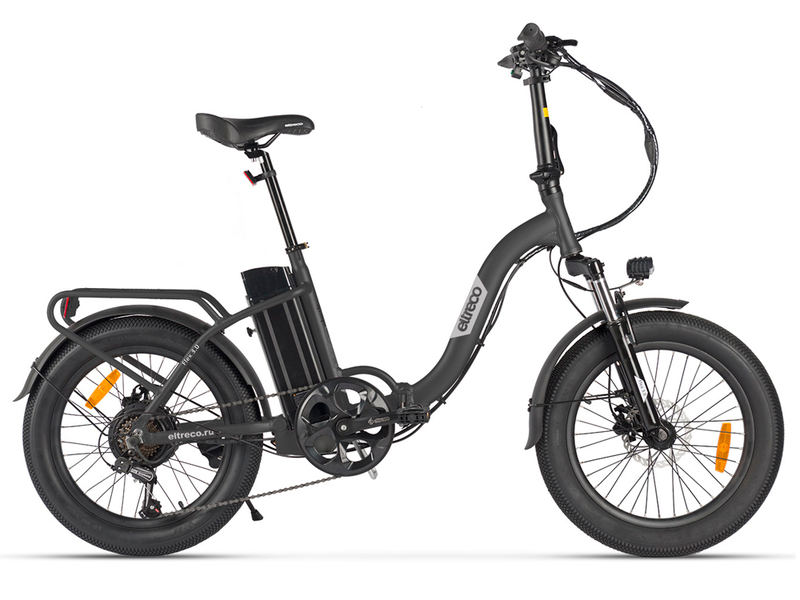 Электровелосипед Eltreco Flex 3.0 (черный матовый)