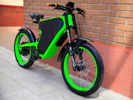 Электровелосипед Киборг V12 12000W
